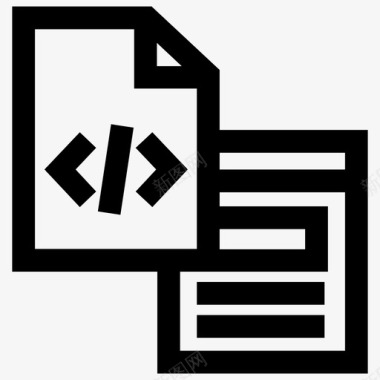 代码开发网站图标图标