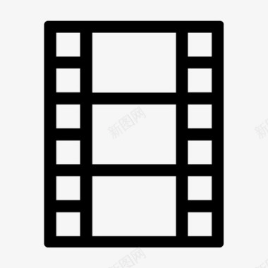 电影电影卷视频图标图标