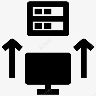计算机副本网络图标图标