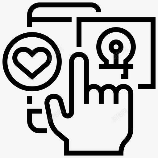 点击智能手机图标svg_新图网 https://ixintu.com 智能手机 点击 网站 网页 网页设计2 设计