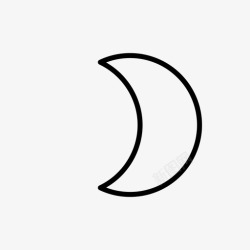 中秋佳节月圆之夜月夜天图标高清图片