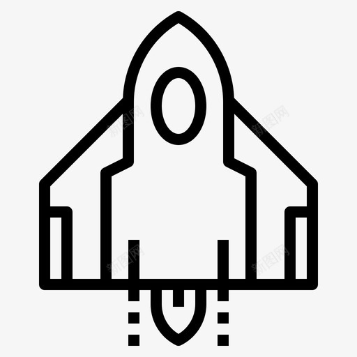 航天飞机火箭飞船图标svg_新图网 https://ixintu.com 启动 宇宙飞船 火箭 航天飞机 飞船