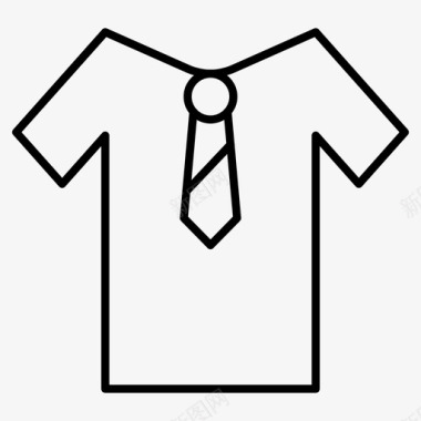 领带布料服装图标图标