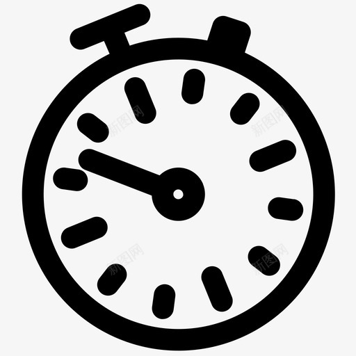 秒表时钟滴答声图标svg_新图网 https://ixintu.com 时钟 时间 滴答声 秒表 计时器