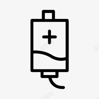 献血电池供电图标图标