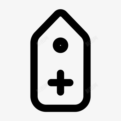 标签附加价格标签图标svg_新图网 https://ixintu.com 价格标签 标签 附加