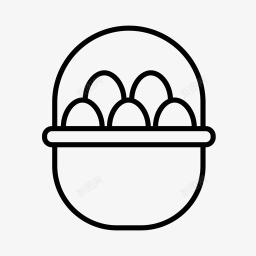 鸡蛋鸡肉奶制品图标svg_新图网 https://ixintu.com 农产品 农场 奶制品 食品 鸡肉 鸡蛋
