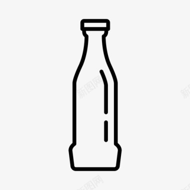啤酒瓶饮料酒图标图标