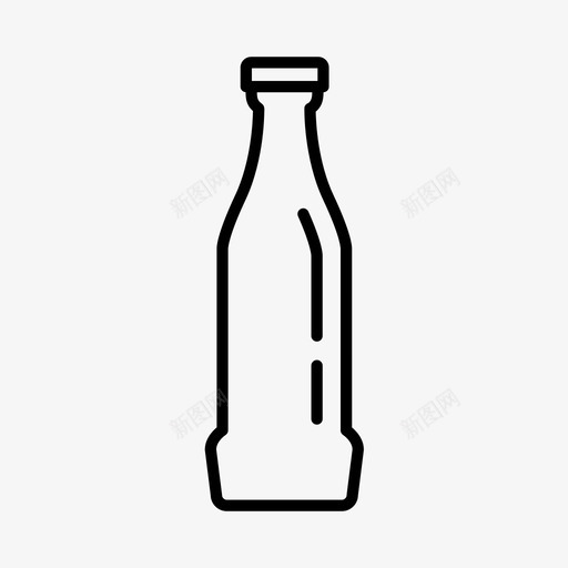 啤酒瓶饮料酒图标svg_新图网 https://ixintu.com 啤酒瓶 瓶子 酒 饮料