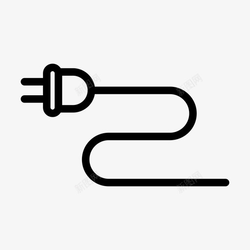 插座结构插头插座图标svg_新图网 https://ixintu.com 插头插座 插座 点 结构