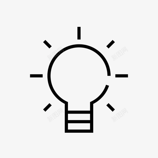 创意创意之光创新图标svg_新图网 https://ixintu.com 创意 创意之光 创新 团队 灯泡 视觉