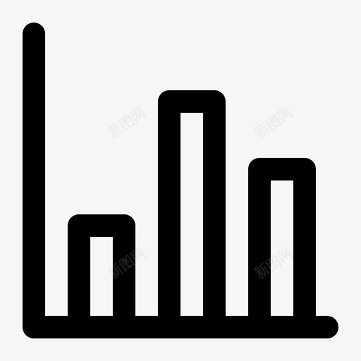 分析条形图财务图标svg_新图网 https://ixintu.com 分析 图表 条形图 统计 财务