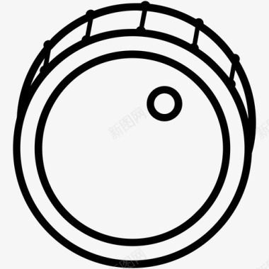 鼓音乐乐器图标图标