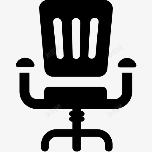 椅子家具办公椅图标svg_新图网 https://ixintu.com 办公椅 室内装饰雕文图标 家具 旋转椅 椅子 转椅