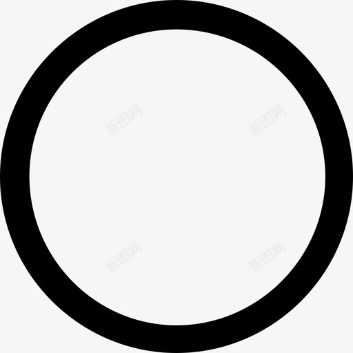 圆圈圆环图标svg_新图网 https://ixintu.com 圆圈 圆环
