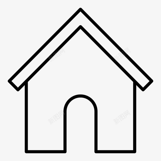 房子房产房产行1套图标svg_新图网 https://ixintu.com 房产 房产行1套 房子