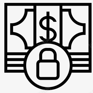 安全帐户帐户安全锁定帐户图标图标
