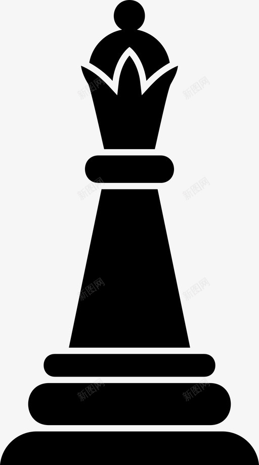 国际象棋象棋比赛皇后图标svg_新图网 https://ixintu.com 体育 国际象棋 国际象棋运动 皇后 象棋比赛