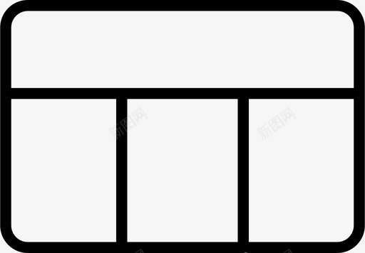 布局网格体系结构元素图标svg_新图网 https://ixintu.com 体系结构 元素 堆栈 布局网格 箭头和框精简 系统 项