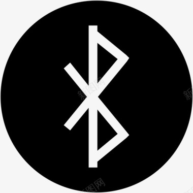 蓝牙应用电子图标图标