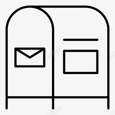邮箱信件邮政图标图标