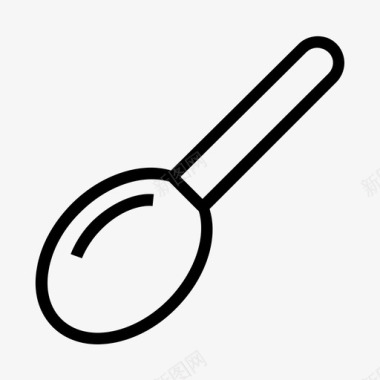 勺子厨师盘子图标图标