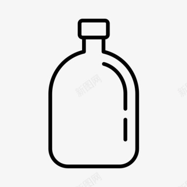 瓶子饮料白酒图标图标