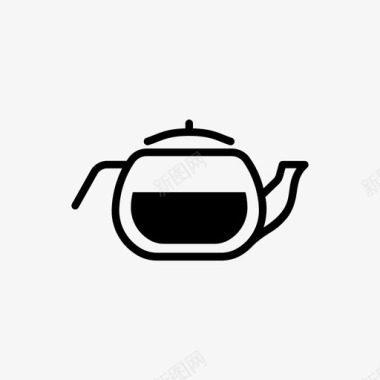 采购产品茶壶饮料咖啡图标图标