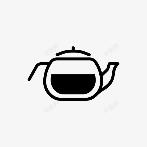 采购产品茶壶饮料咖啡图标svg_新图网 https://ixintu.com 咖啡 咖啡和茶 土耳其茶壶 采购产品茶壶 饮料