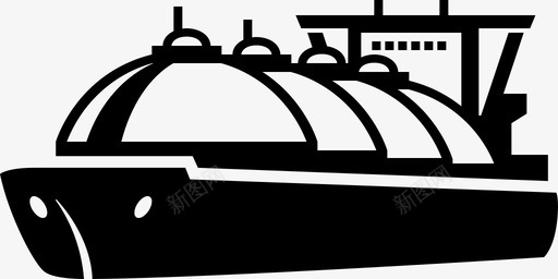 油轮化学品船气体运输船图标图标