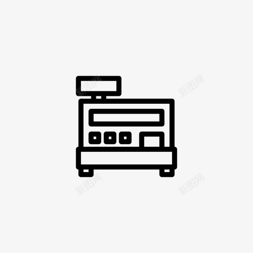收银机财务财务3图标svg_新图网 https://ixintu.com 收银机 财务 财务3