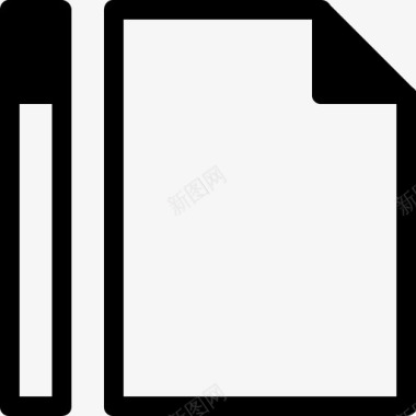 写入文件字形图标图标