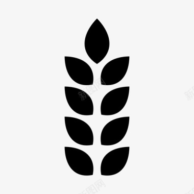 小麦花园药草图标图标
