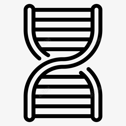 dna分子科学图标svg_新图网 https://ixintu.com dna 分子 教育收藏 科学