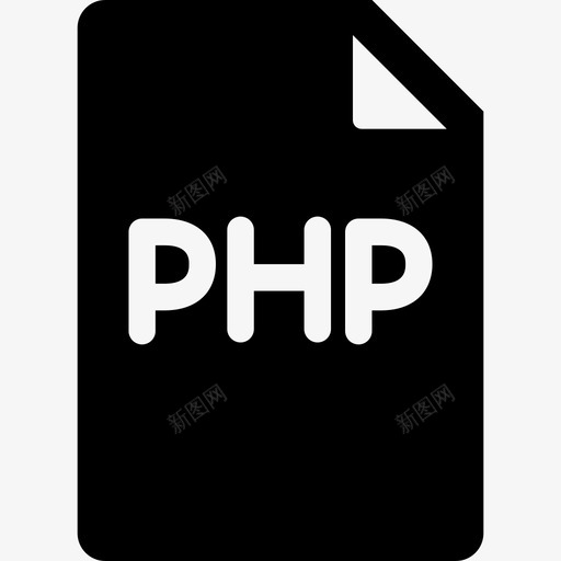 PHP文件接口开发图标svg_新图网 https://ixintu.com PHP文件 开发 接口