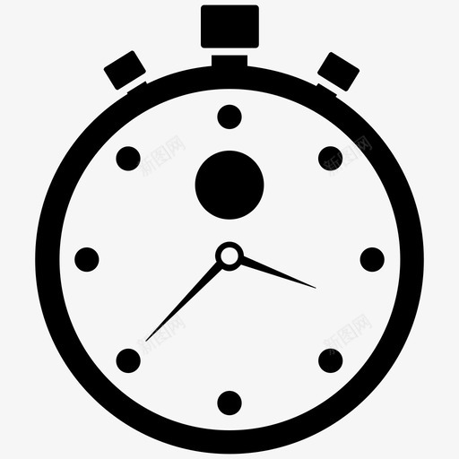时间管理时间表秒表图标svg_新图网 https://ixintu.com 业务管理字形图标 时间框架 时间管理 时间线 时间表 秒表