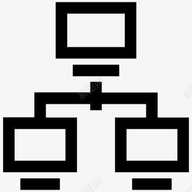 计算机网络传输图标图标