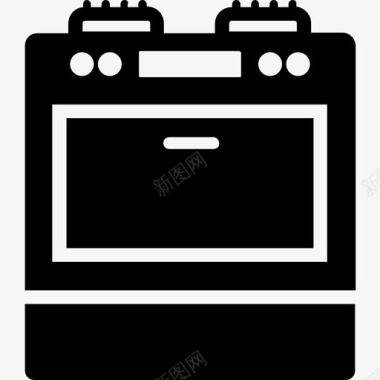厨房炉灶灶具电炉图标图标
