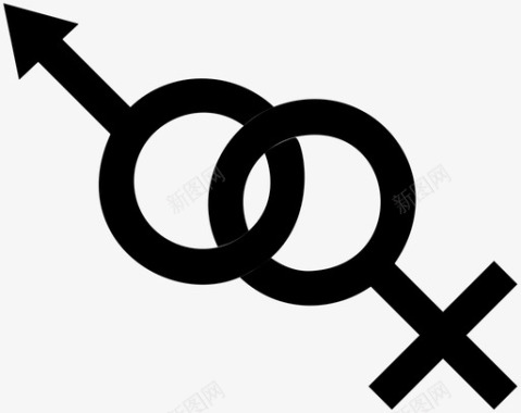 性伴侣关系图标图标