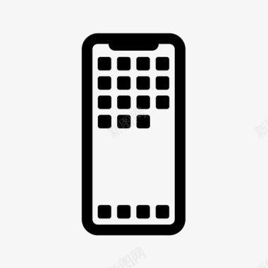 iphonex苹果手机图标图标