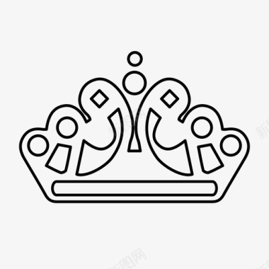 皇冠王国公主图标图标