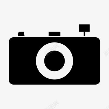 照相机捕获照片图标图标