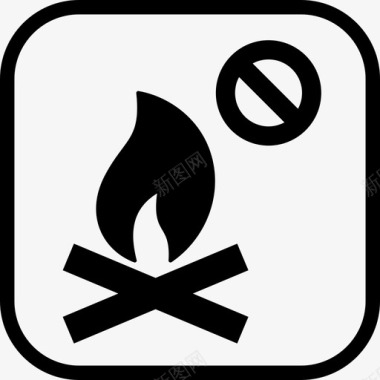 禁止开火地图和旗帜指示图标图标