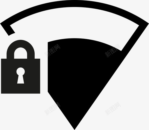 正常wifi安全密码锁定正常信号图标svg_新图网 https://ixintu.com 密码锁定正常信号 正常wifi安全