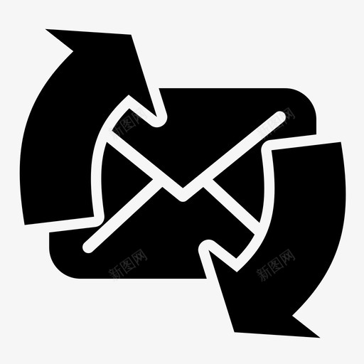 信件通信文件图标svg_新图网 https://ixintu.com 信件 信件和图标 办公室 文件 通信 邮件