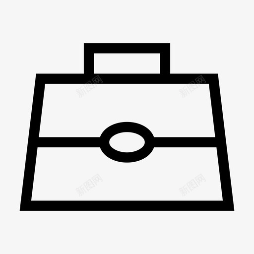 包行李箱子图标svg_新图网 https://ixintu.com 包 商务 手提箱 箱子 行李