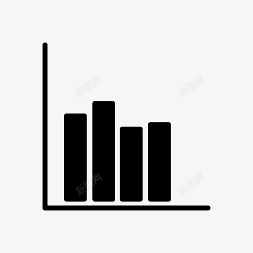 统计柱状图财务图标svg_新图网 https://ixintu.com 投资 柱状图 统计 营销 财务 进度