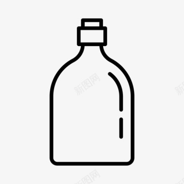 采购产品瓶子酒精蒸馏饮料图标图标