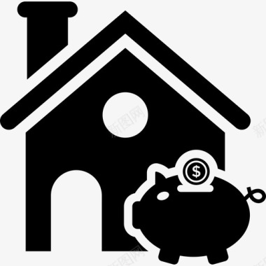 住房储蓄金融规划家庭金融图标图标