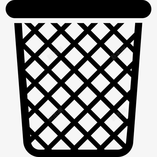 洗衣篮内部和装饰字形图标svg_新图网 https://ixintu.com 内部和装饰字形图标 洗衣篮